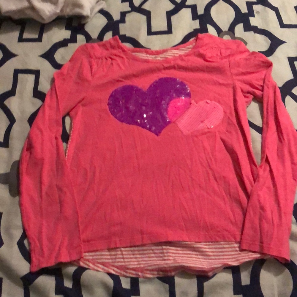 High low long sleeve shirt